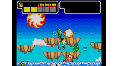 Wonder Boy III - Monster Lair (set 5, Japan, System 16A, FD1089A 317-0086)