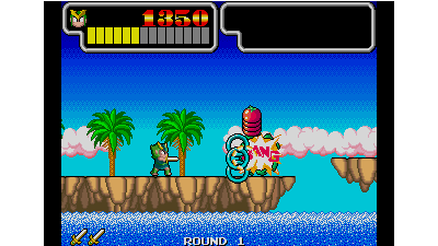 Wonder Boy III - Monster Lair (set 5, Japan, System 16A, FD1089A 317-0086 decrypted) [Bootleg]