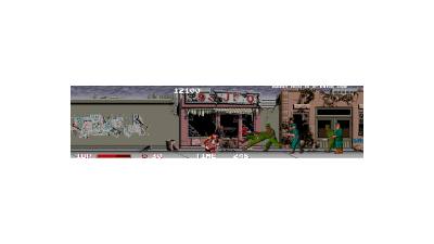 The Ninja Warriors (World, earlier version)