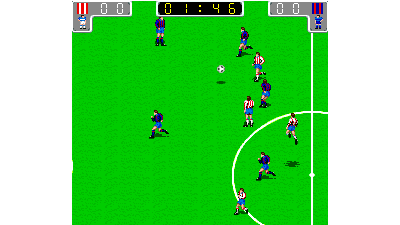 Euro League (Italian hack of Tecmo World Cup '90) [Bootleg]