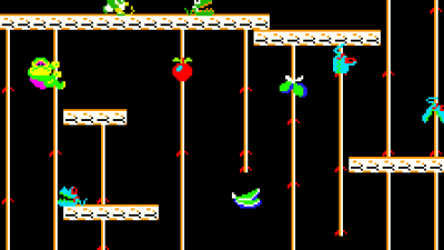 Donkey Kong Jr. (Moon Cresta hardware) [Bootleg, Bad Colours]