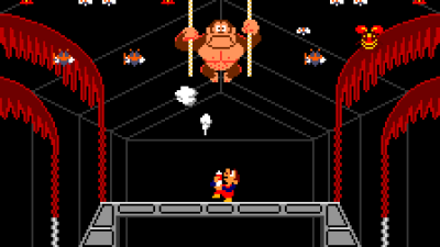 Donkey Kong 3 (bootleg on Donkey Kong Jr. hardware) [Bootleg]