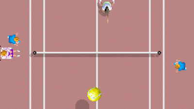 Center Court (World, 4 Players, prototype, MC-8123B)