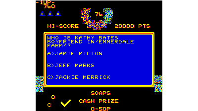 Cash Quiz (Type B, Version 5) [Missing graphics due to undumped ROM!]
