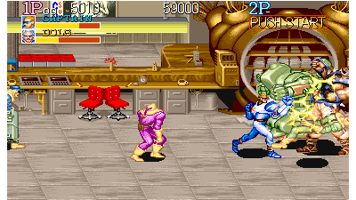 Captain Commando (bootleg set 2 (with YM2151 + 2xMSM5205), 911014 other country) [Bootleg]