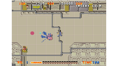 Alien Syndrome (set 1, Japan, old, System 16A, FD1089A 317-0033)